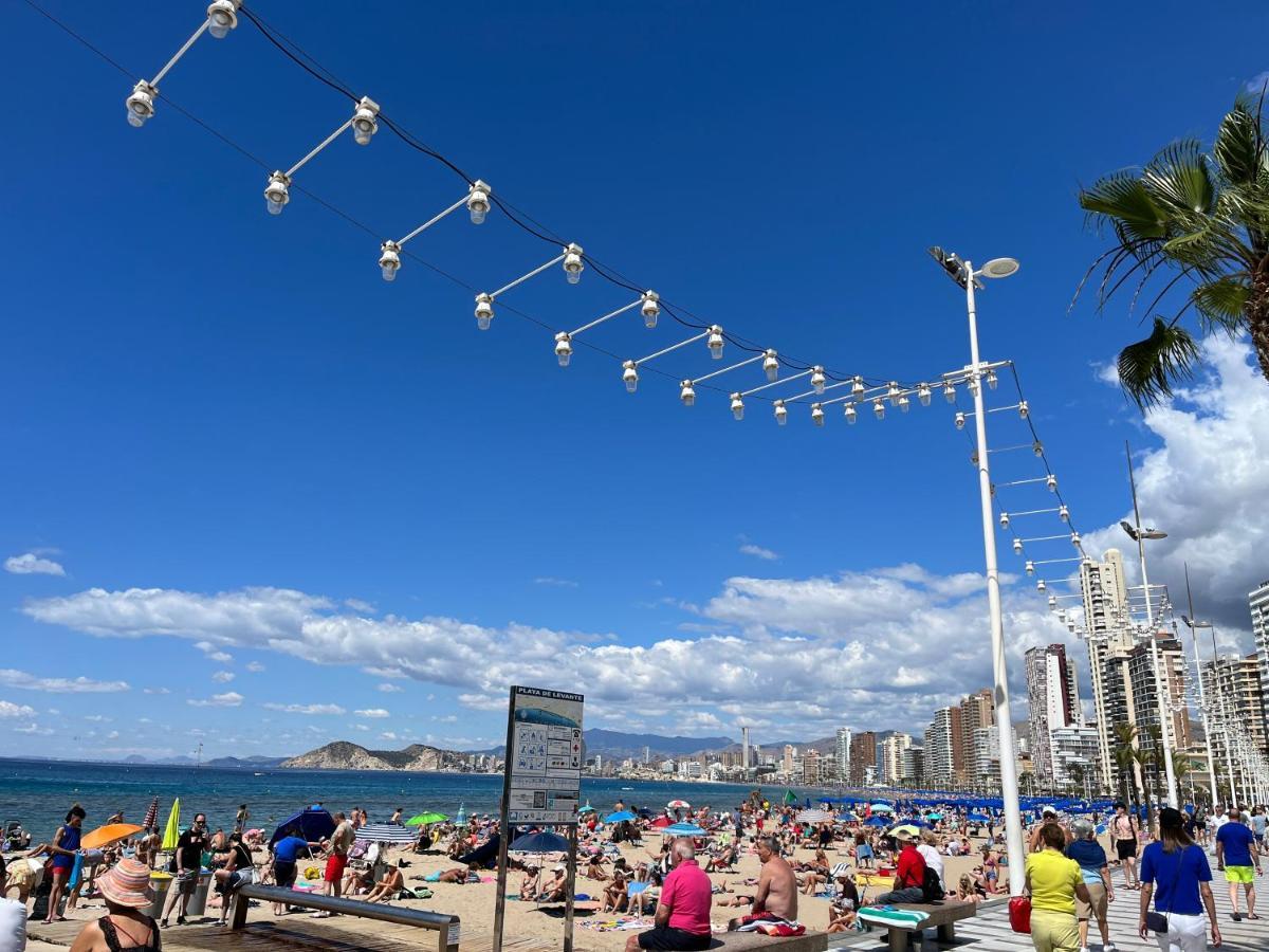 Apartment Seimar Benidorm Con Vistas Al Mar Dış mekan fotoğraf