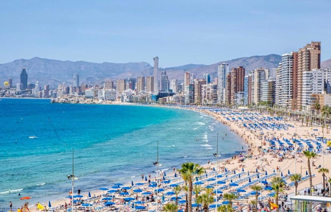 Apartment Seimar Benidorm Con Vistas Al Mar Dış mekan fotoğraf