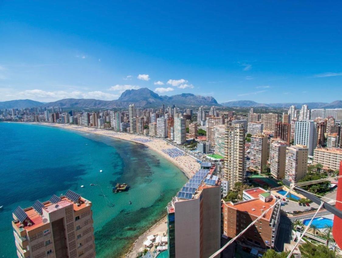 Apartment Seimar Benidorm Con Vistas Al Mar Dış mekan fotoğraf